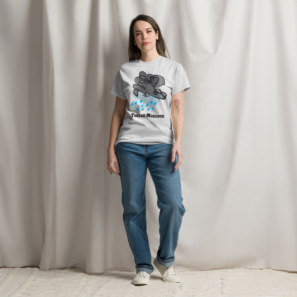 New! Tucson Monsoon Cloud/Rain Unisex Classic Tee