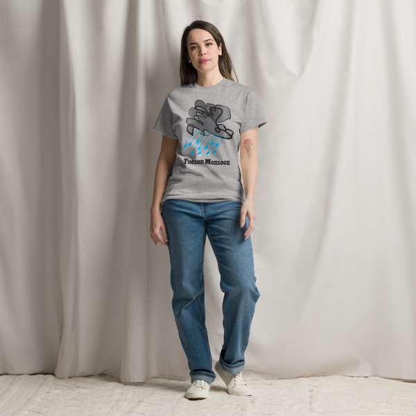 New! Tucson Monsoon Cloud/Rain Unisex Classic Tee
