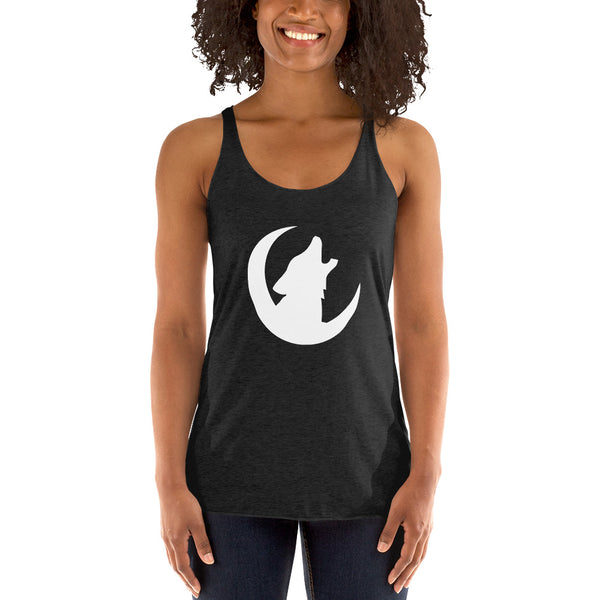 Wolf Moon Women's Racerback Tank Top for Summer in Tucson - 5 Colors XS-XL