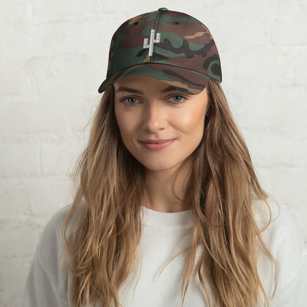 Super Cool Hats in 8 Colors! Modern White Saguaro Logo