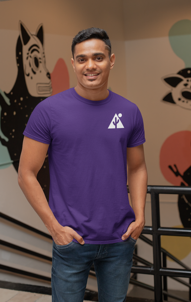 New! "Technical" Triblend Unisex Tshirt w/ saguaro icon